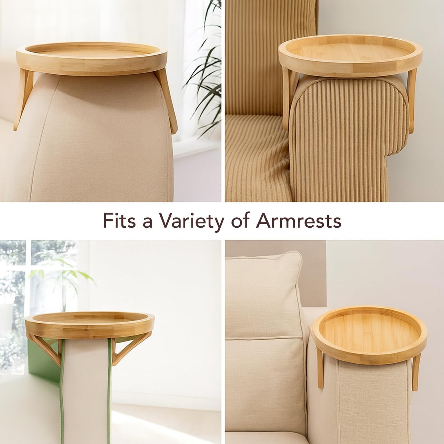 SofaLux Armrest Tray | Cozy & Functional